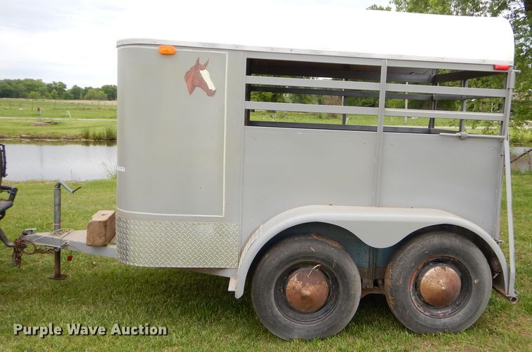 image for item GN9358 Shop built horse trailer