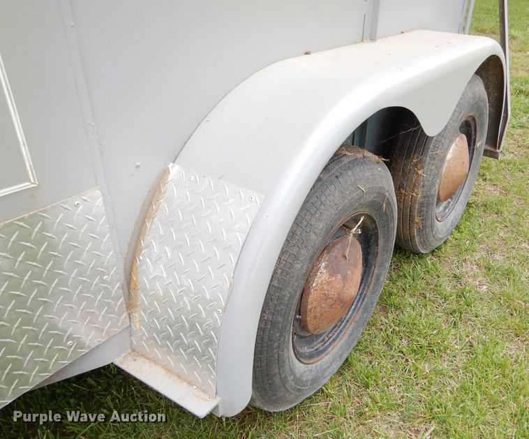 image for item GN9358 Shop built horse trailer