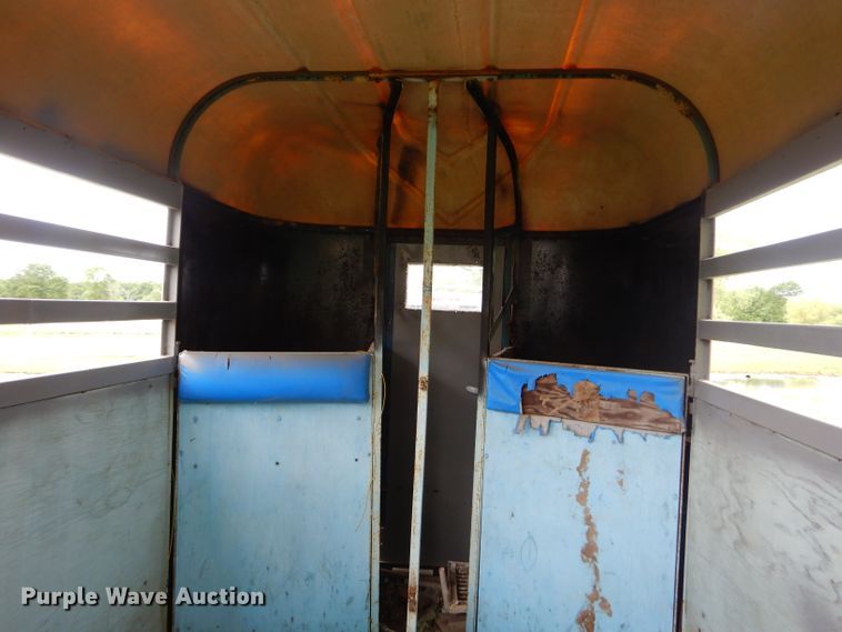 image for item GN9358 Shop built horse trailer