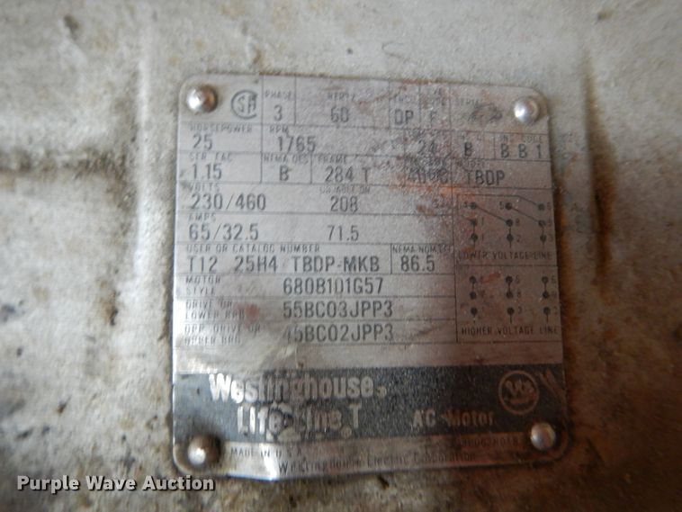 image for item GO9594 Ingersoll Rand T30 air compressor