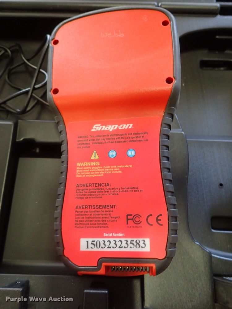 image for item GR9086 Snap-On TPMS3 tire pressure sensor system tool