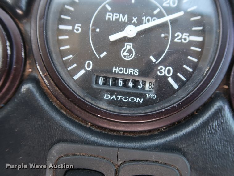 image for item GS9840 2008 Ford F550 Super Duty XLT flatbed truck with boom mower