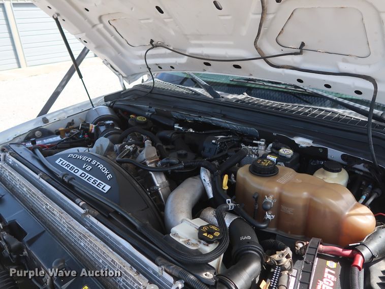 image for item GS9840 2008 Ford F550 Super Duty XLT flatbed truck with boom mower