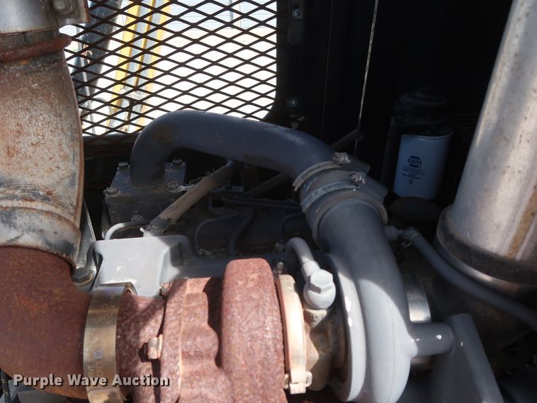 image for item GS9840 2008 Ford F550 Super Duty XLT flatbed truck with boom mower