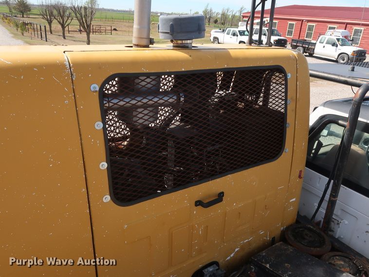 image for item GS9840 2008 Ford F550 Super Duty XLT flatbed truck with boom mower