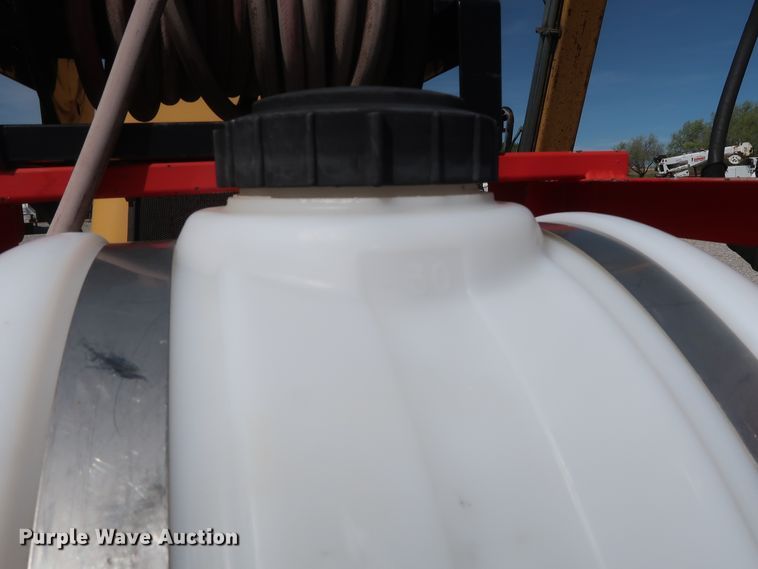 image for item GS9840 2008 Ford F550 Super Duty XLT flatbed truck with boom mower