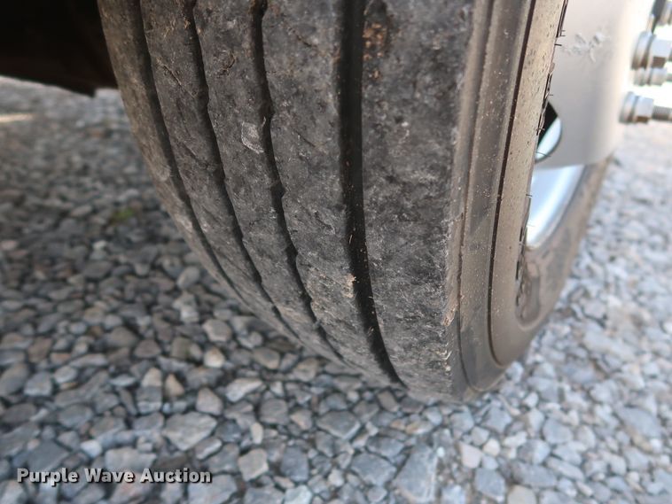 image for item GS9840 2008 Ford F550 Super Duty XLT flatbed truck with boom mower