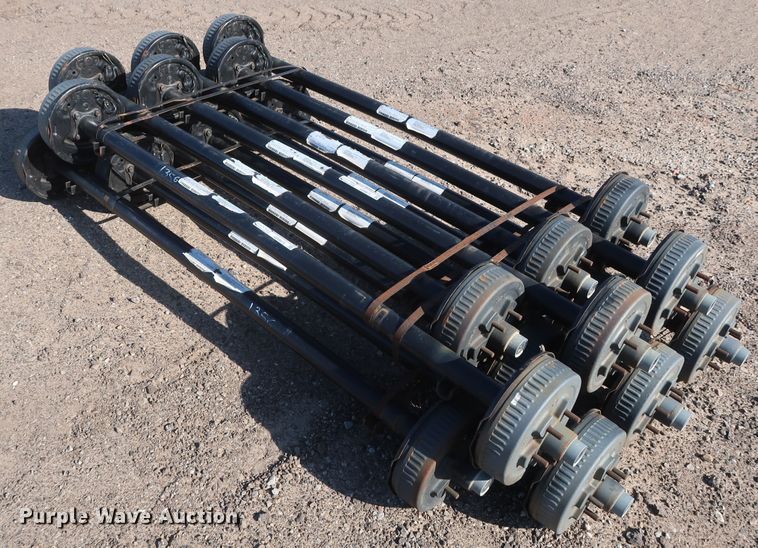 image for item GS9871 (4) Dexter Load Trail 3500 trailer axles