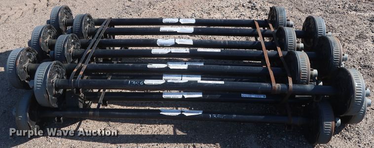 image for item GS9871 (4) Dexter Load Trail 3500 trailer axles