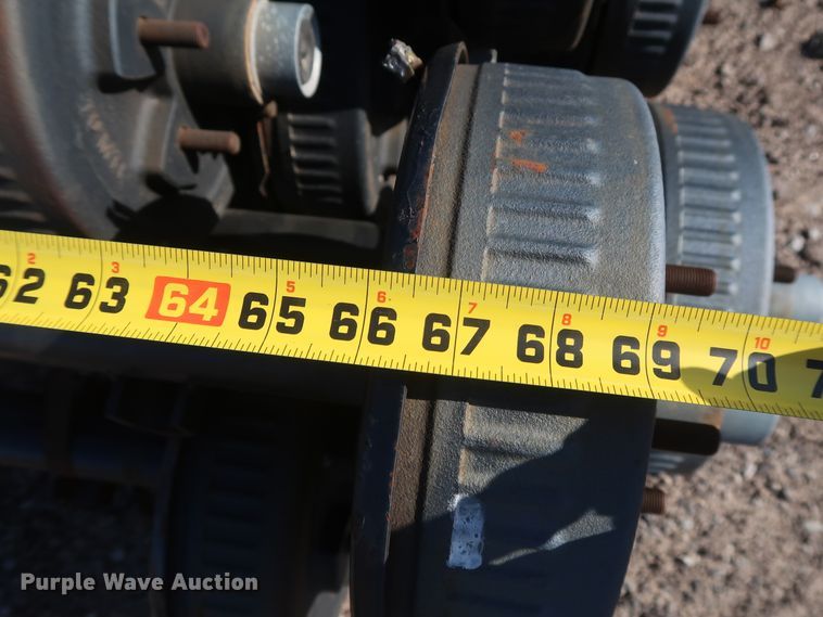 image for item GS9871 (4) Dexter Load Trail 3500 trailer axles