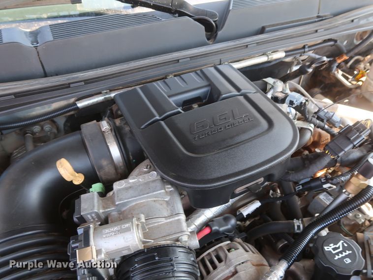 image for item GS9874 2011 Chevrolet Silverado 2500HD  Crew Cab utility bed pickup truck