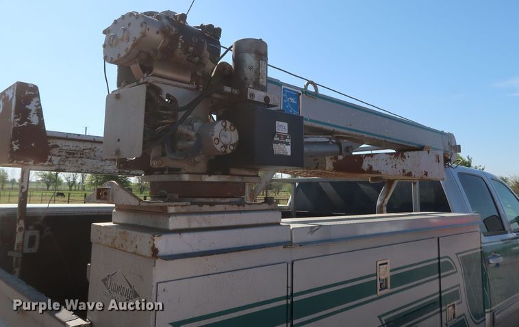 image for item GS9874 2011 Chevrolet Silverado 2500HD  Crew Cab utility bed pickup truck