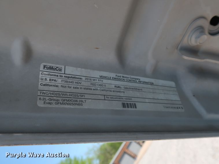 image for item GS9878 2016 Ford F250 Super Duty XLT  Crew Cab pickup truck