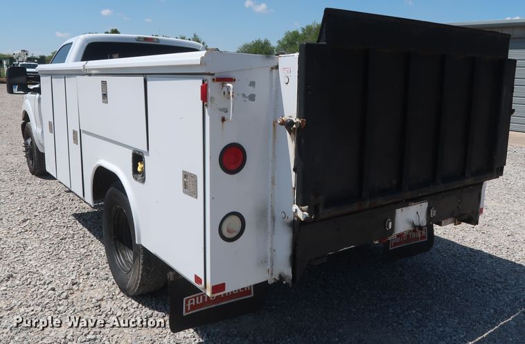 image for item GS9885 2014 Ford F350 Super Duty XL  utility bed pickup truck