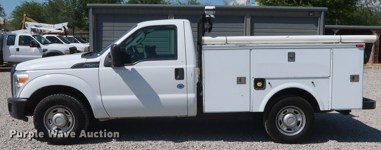 image for item GS9888 2012 Ford F250 Super Duty XL  utility bed pickup truck