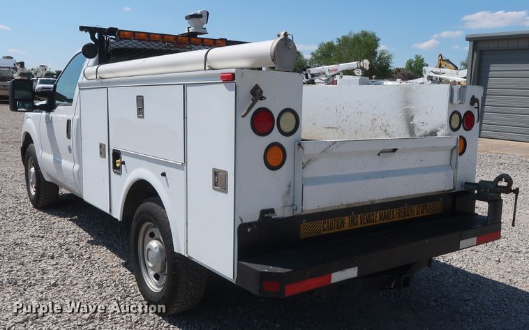 image for item GS9888 2012 Ford F250 Super Duty XL  utility bed pickup truck