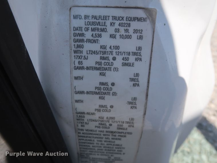 image for item GS9888 2012 Ford F250 Super Duty XL  utility bed pickup truck