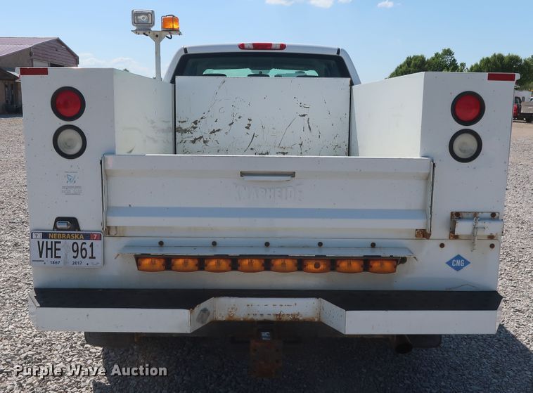 image for item GS9889 2013 Chevrolet Silverado 2500HD  Ext. Cab utility bed pickup truck