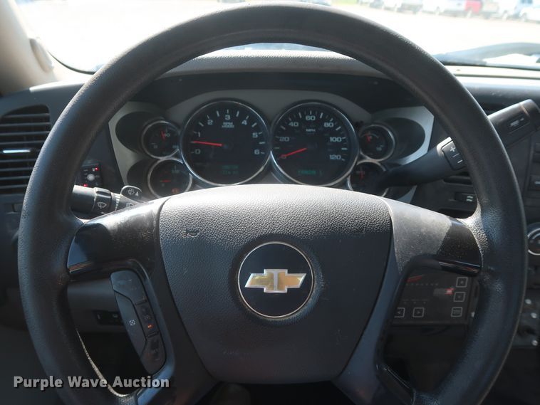 image for item GS9889 2013 Chevrolet Silverado 2500HD  Ext. Cab utility bed pickup truck