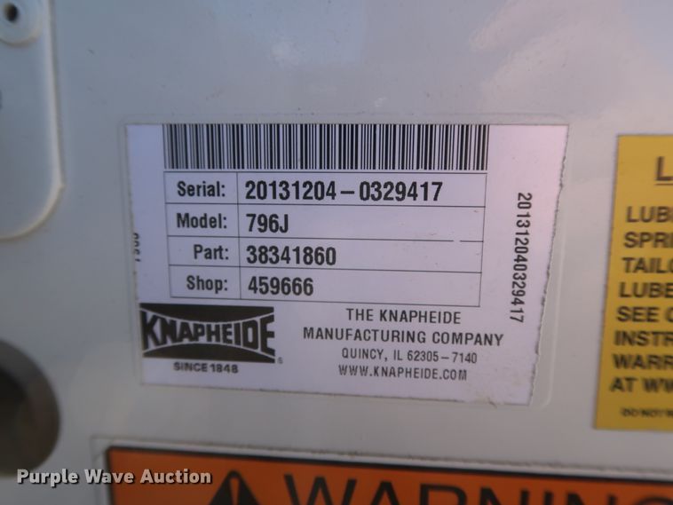 image for item GS9889 2013 Chevrolet Silverado 2500HD  Ext. Cab utility bed pickup truck