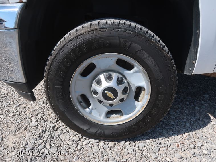 image for item GS9889 2013 Chevrolet Silverado 2500HD  Ext. Cab utility bed pickup truck