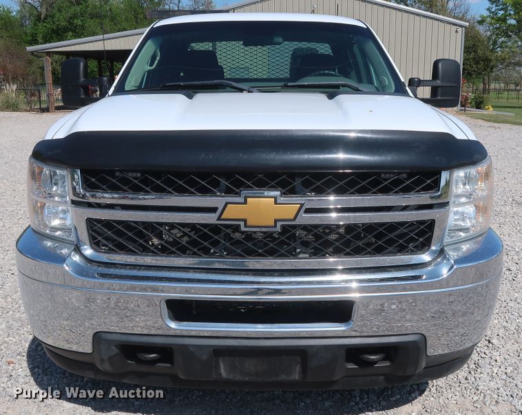 image for item GS9890 2013 Chevrolet Silverado 2500HD  Ext. Cab utility bed pickup truck