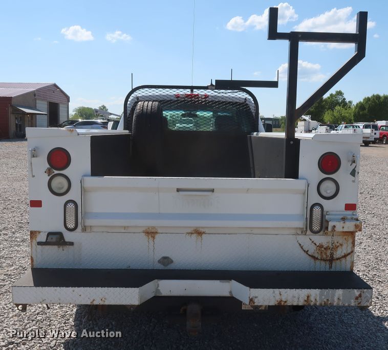 image for item GS9890 2013 Chevrolet Silverado 2500HD  Ext. Cab utility bed pickup truck