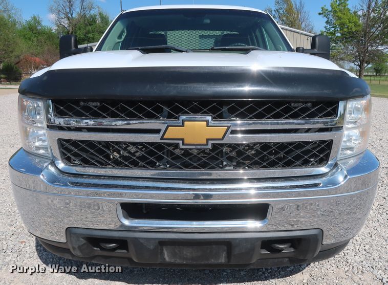 image for item GS9890 2013 Chevrolet Silverado 2500HD  Ext. Cab utility bed pickup truck