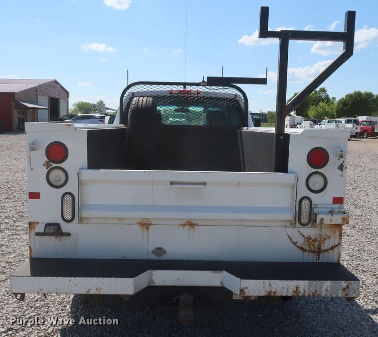 image for item GS9890 2013 Chevrolet Silverado 2500HD  Ext. Cab utility bed pickup truck