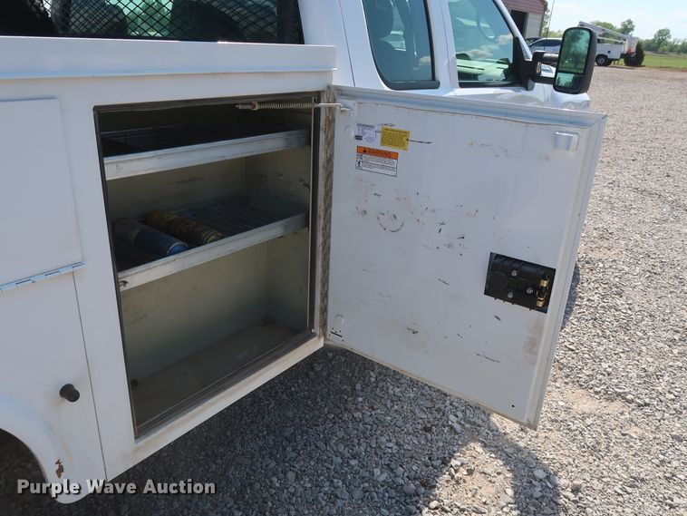 image for item GS9890 2013 Chevrolet Silverado 2500HD  Ext. Cab utility bed pickup truck