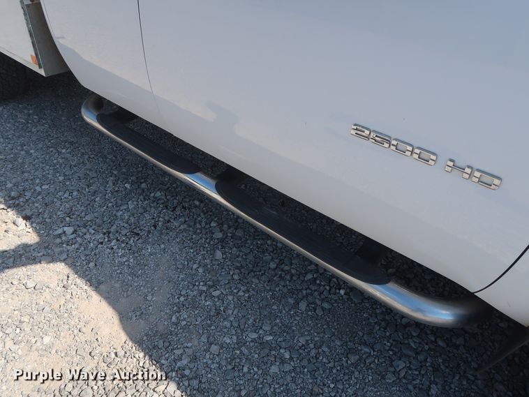 image for item GS9890 2013 Chevrolet Silverado 2500HD  Ext. Cab utility bed pickup truck