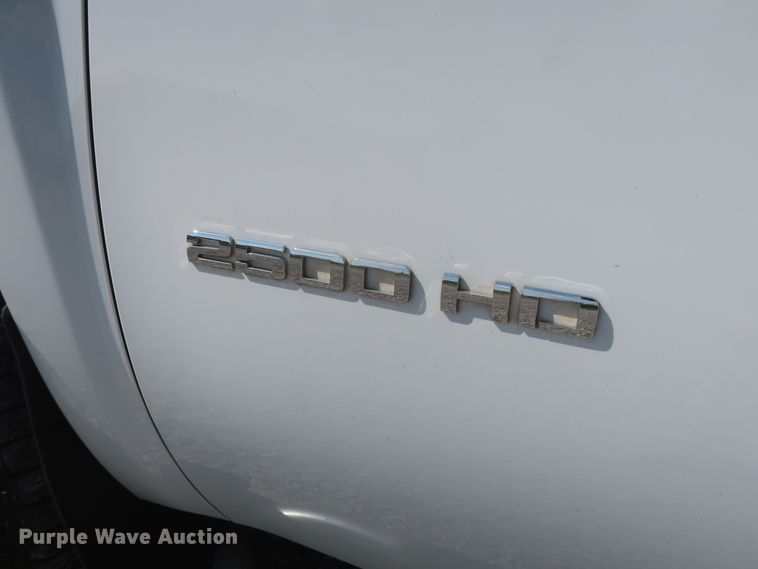 image for item GS9890 2013 Chevrolet Silverado 2500HD  Ext. Cab utility bed pickup truck