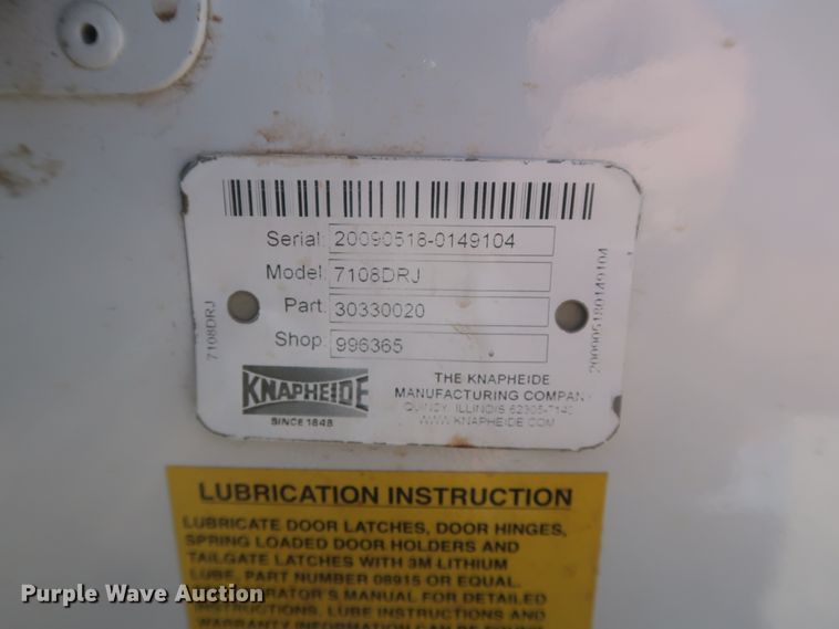 image for item GS9891 2009 Chevrolet Silverado 3500HD  utility bed pickup truck