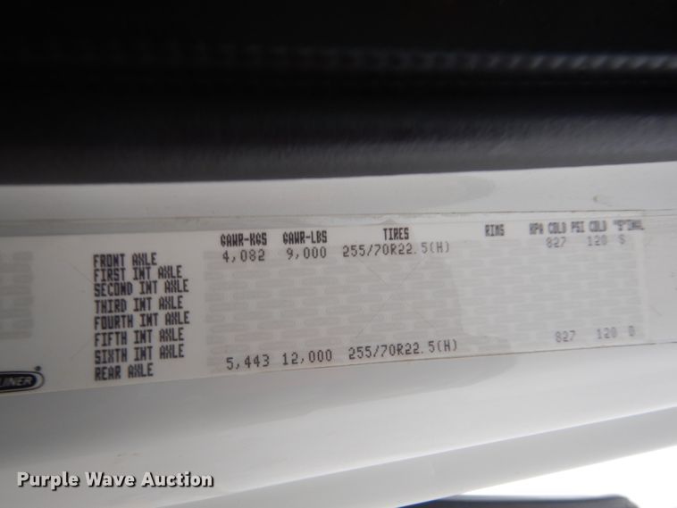 image for item GW9797 2007 Freightliner Business Class M2 106 Crew Cab flatbed truck