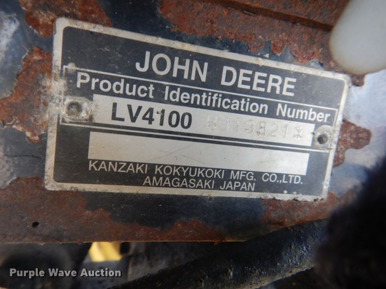 image for item GW9802 John Deere 4100 MFWD tractor