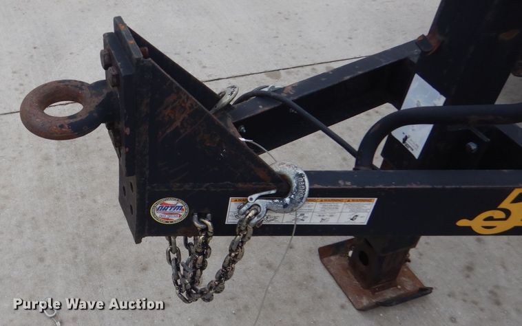 image for item GW9806 2014 Belshe WB1 tilt deck utility trailer