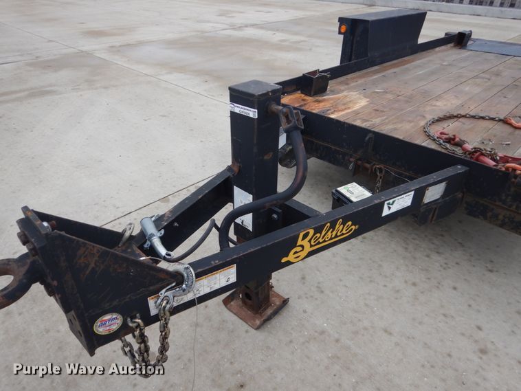 image for item GW9806 2014 Belshe WB1 tilt deck utility trailer