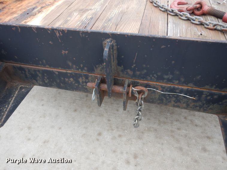 image for item GW9806 2014 Belshe WB1 tilt deck utility trailer