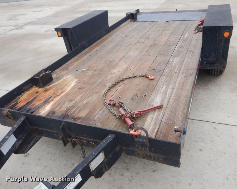 image for item GW9806 2014 Belshe WB1 tilt deck utility trailer