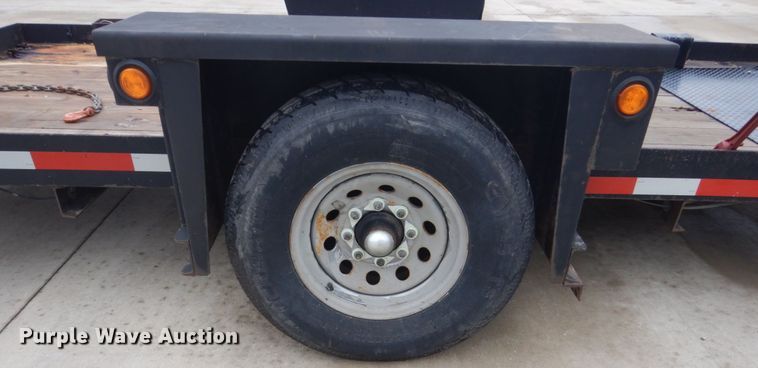 image for item GW9806 2014 Belshe WB1 tilt deck utility trailer