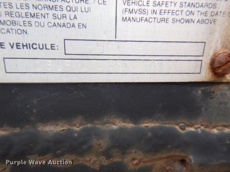 image for item GW9806 2014 Belshe WB1 tilt deck utility trailer