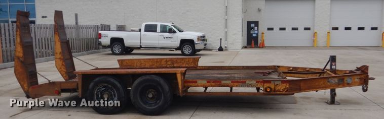 image for item GW9807 1997 Belshe T1 equipment trailer