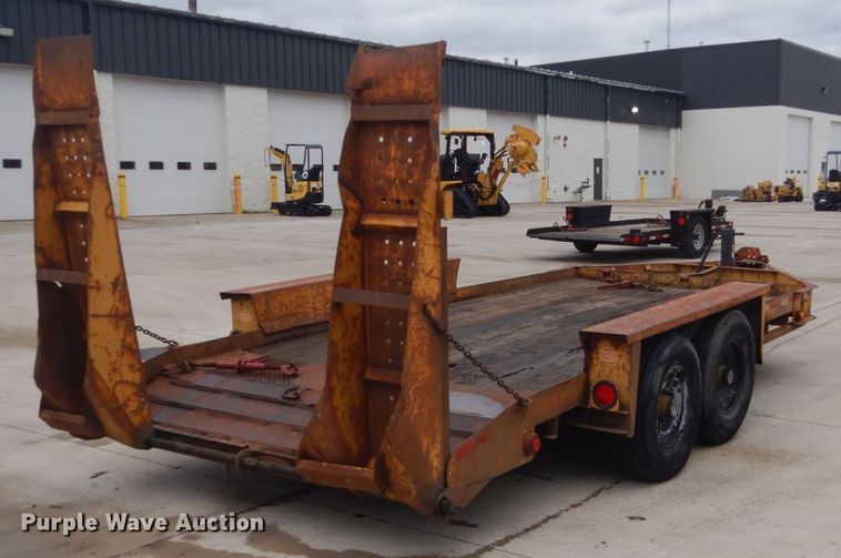 image for item GW9807 1997 Belshe T1 equipment trailer