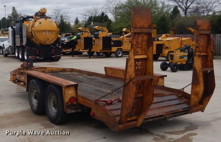 image for item GW9807 1997 Belshe T1 equipment trailer