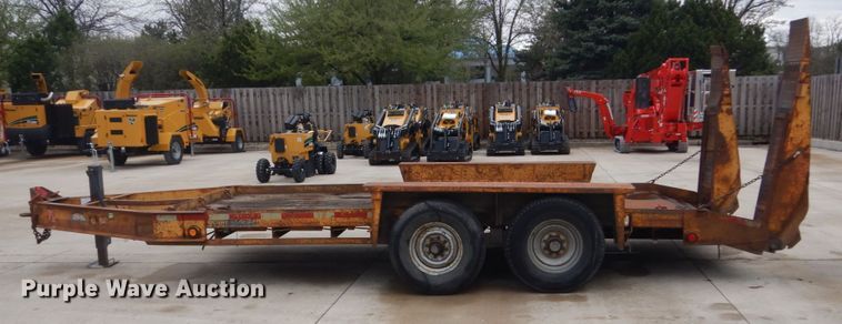 image for item GW9807 1997 Belshe T1 equipment trailer