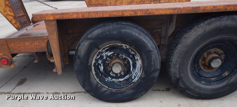 image for item GW9807 1997 Belshe T1 equipment trailer