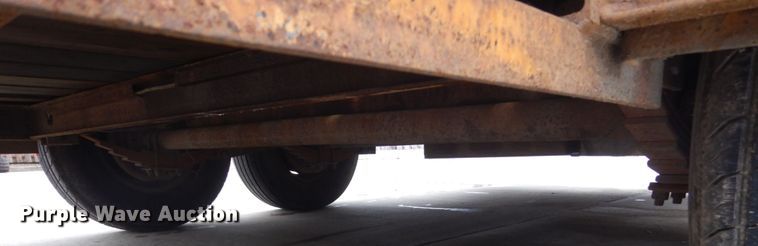 image for item GW9807 1997 Belshe T1 equipment trailer