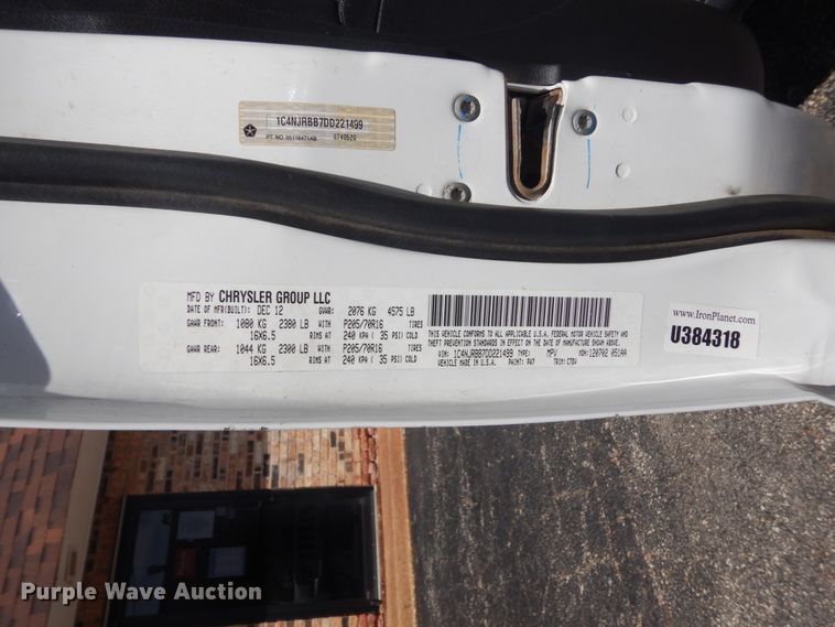 image for item GW9824 2013 Jeep Patriot  SUV