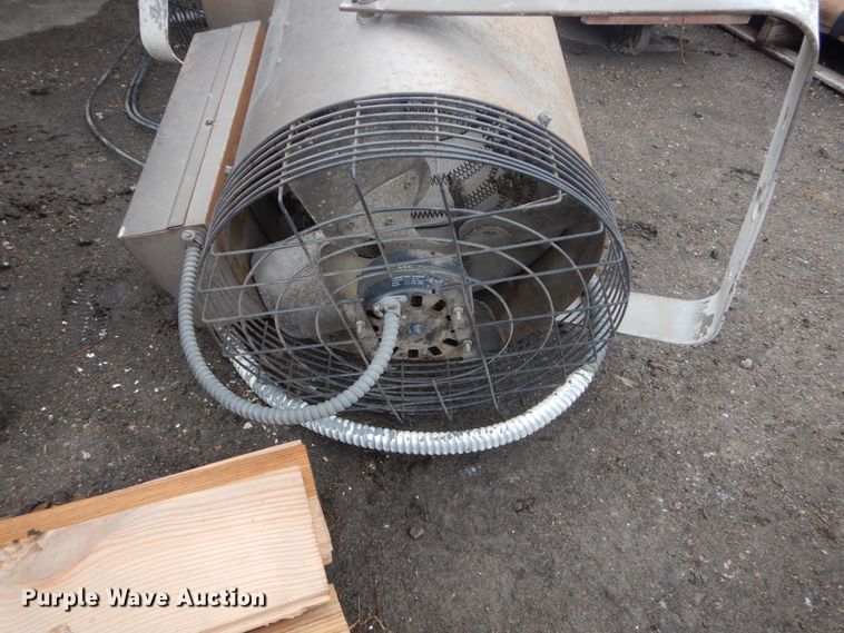 image for item GW9847 (3) high voltage forced air heaters