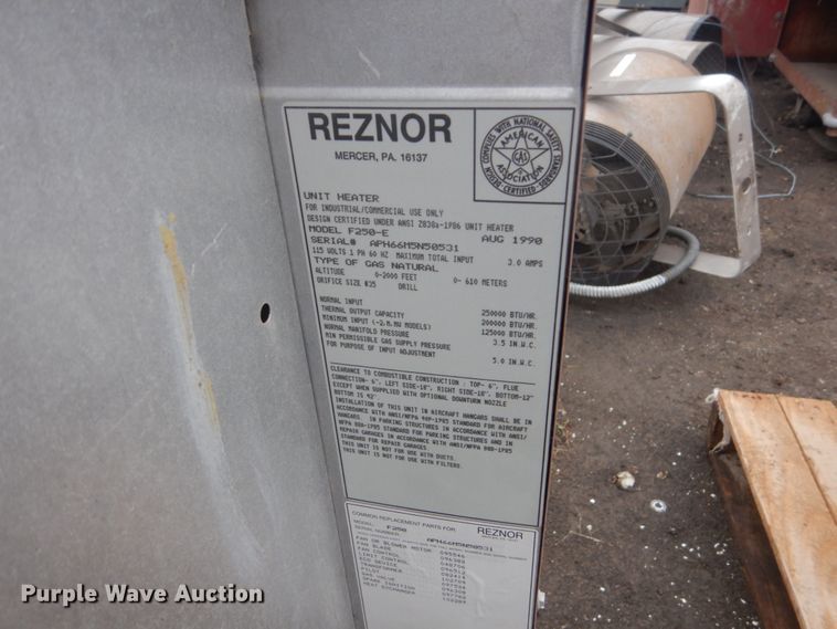 image for item GW9849 (9) propane heaters